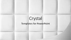  Presentation with studio flat - Amazing slide deck having studio interior with flat rectangle backdrop and a white colored foreground