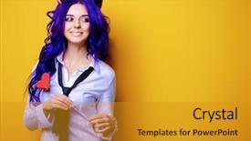  Presentation with japanese anime - Presentation featuring studio japanese style anime background and a gold colored foreground