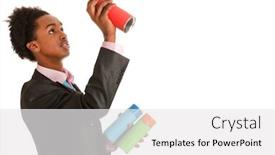  Presentation with aerosols - Presentation enhanced with studio portrait of a young african american man with graffiti aerosols background and a white colored foreground