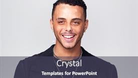  Presentation with skin - Theme having studio-portrait-of-young-man background and a tawny brown colored foreground