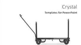  Presentation with truck - Beautiful slide set featuring studio-shot-of-a-modern backdrop and a white colored foreground