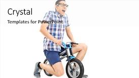  Presentation with tv show studio camera - Presentation featuring studio shot of a silly background and a white colored foreground