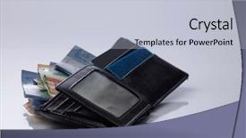  Presentation with drop - Slides enhanced with studio shot of wallet drop background and a lemonade colored foreground