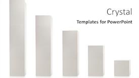  Presentation with square - Cool new slide deck with studio-shot-of-white-square backdrop and a white colored foreground