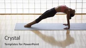  Presentation with shot - Colorful presentation design enhanced with studio thsi is called reverse backdrop and a light gray colored foreground