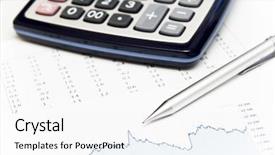  Presentation with data analysis - Colorful theme enhanced with study design - analysis of business data backdrop and a  colored foreground