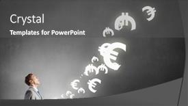  Presentation with study - Colorful theme enhanced with study-to-be-financial-competent backdrop and a dark gray colored foreground