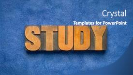  Presentation with science abstract - Audience pleasing presentation consisting of study-word-abstract-in-vintage backdrop and a ocean colored foreground