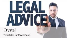  Presentation with business ethics - PPT theme enhanced with studying ethics - business man pointing the text background and a white colored foreground