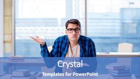  Presentation with college orientation empty classic book - PPT layouts featuring studying in the empty library background and a  colored foreground