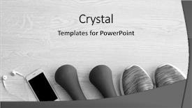  Presentation with gym - Presentation featuring stuff mobile phone and blank background and a white colored foreground