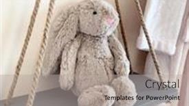  Presentation with swing - Cool new presentation theme with stuffed-animal-on-a-swing backdrop and a light gray colored foreground
