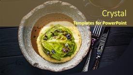  Presentation with cabbage - Cool new theme with stuffed-savoy-cabbage-with-mashed backdrop and a tawny brown colored foreground