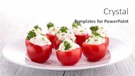  Presentation with tomato - 