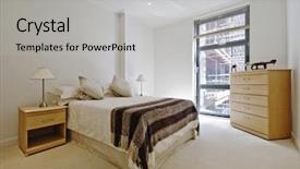  Presentation with reading table - Colorful theme enhanced with stunning bedroom with bedside table and reading lamp backdrop and a light gray colored foreground