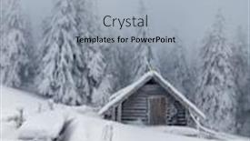  Presentation with nature countryside - Presentation theme having stunning view of the countryside frosty day in mountains location carpathian national park ukraine europe beautiful nature landscape concept of winter holiday discover the beauty of earth background and a light blue colored foreground