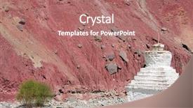  Presentation with stupa - Audience pleasing slide deck consisting of stupa-in-the-himalayas-buddhistic backdrop and a coral colored foreground