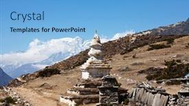  Presentation with stupa - 