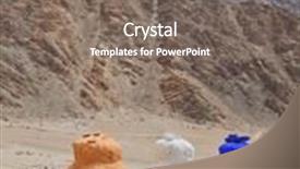  Presentation with symbol - Audience pleasing slide set consisting of stupas-in-the-himalayas-buddhistic backdrop and a gray colored foreground