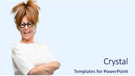  Presentation with arabian woman wearing hijab muslim - Cool new theme with stupid - crazy middle age woman wearing backdrop and a white colored foreground