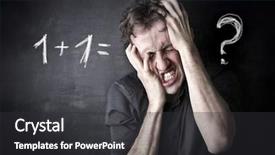  Presentation with behavioral problem mentally retarde - Colorful slide set enhanced with stupid - problem backdrop and a dark gray colored foreground