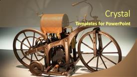  Presentation with daimler - Slide deck featuring stuttgart-germany-march-30-2014 background and a violet colored foreground