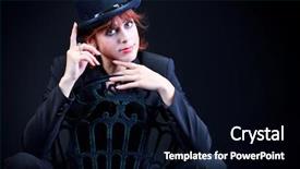  Presentation with 1930s style - Cool new slides with style of 1930s - 1940s backdrop and a black colored foreground