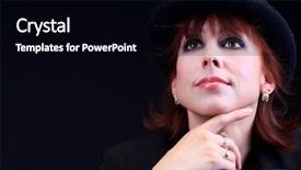  Presentation with 1930s style - Presentation theme with style of 1930s - 1940s background and a black colored foreground