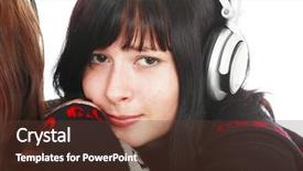  Presentation with teens - PPT layouts featuring styled professional model theme background and a  colored foreground