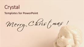  Presentation with christmas card - Amazing slides having stylised - christmas card holiday greetings backdrop and a  colored foreground