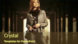  Presentation with fashion handbag - PPT layouts having stylish fashion model with handbag background and a tawny brown colored foreground