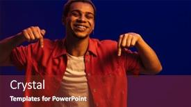  Presentation with blue neon - 