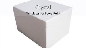  Presentation with storage cold - Presentation design consisting of styrofoam-crate-cold-pack-polystyrene background and a white colored foreground