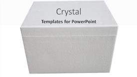  Presentation with storage cold - Amazing presentation design having styrofoam-crate-cold-pack-polystyrene backdrop and a light gray colored foreground