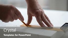  Presentation with insulation polystyrene - Audience pleasing presentation design consisting of styrofoam-seiling-mounting-a-man backdrop and a gray colored foreground