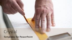  Presentation with insulation polystyrene - Presentation design enhanced with styrofoam-seiling-mounting-a-man background and a coral colored foreground