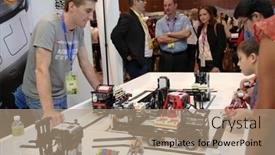  Presentation with connecting people - Presentation having subang-jaya-nov-10-unidentified background and a coral colored foreground