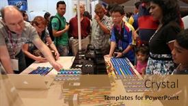  Presentation with connecting people - 