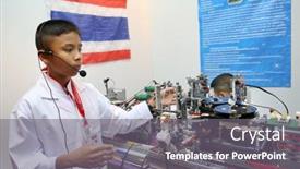  Presentation with connecting people - PPT theme enhanced with subang-jaya-november-10 background and a gray colored foreground