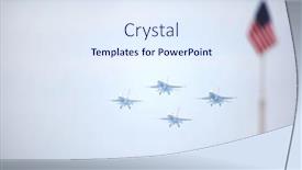  Presentation with air force flag - Amazing PPT theme having subang-malaysia-october-3-usaf backdrop and a sky blue colored foreground