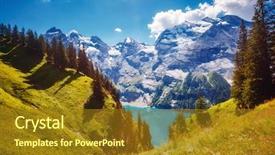  Presentation with vietnam culture popular tourist destination - Theme with sublime - panorama of the azure pond background and a tawny brown colored foreground