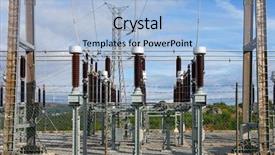  Presentation with switches - Slide deck consisting of substations - earthing switches in the collector background and a light blue colored foreground