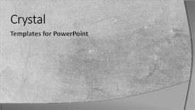  Presentation with plaster - Beautiful slide deck featuring subtle - concrete plaster floor backround backdrop and a light gray colored foreground