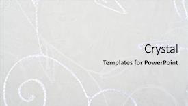  Presentation with subtle - Audience pleasing slides consisting of fabric embroidered for a subtle backdrop and a white colored foreground