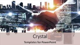  Presentation with coal mining great wheel - Presentation design enhanced with success - that is a great deal background and a mint green colored foreground