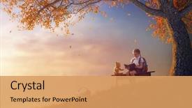  Presentation with toy story - Audience pleasing slide set consisting of success story - back to school happy cute backdrop and a coral colored foreground