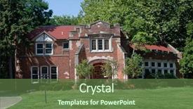  Presentation with story - Colorful slide deck enhanced with success story - old home with character backdrop and a tawny brown colored foreground