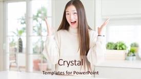  Presentation with asian - PPT layouts having raised and open eyes screaming background and a lemonade colored foreground