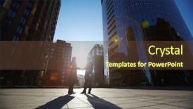  Presentation with business profile - Amazing PPT theme having successful completion of win-win backdrop and a tawny brown colored foreground