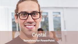  Presentation with entrepreneur - Audience pleasing PPT layouts consisting of successful entrepreneur or programme backdrop and a  colored foreground